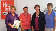 K.Vogler und I.Remmers im Gespräch mit VertreterInnen des "Sternenland" e.V.