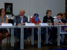 K.Vogler zu Gast bei den Europatagen am KvG-Gymnasium in Mettingen