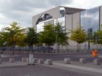Blick auf das Bundeskanzleramt