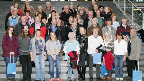 Gruppenfoto im Paul-Löbe-Haus